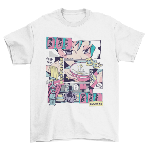 Anime Ramen Shop T-Shirt