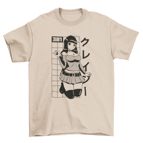 Cute Anime Girl Posing T-Shirt